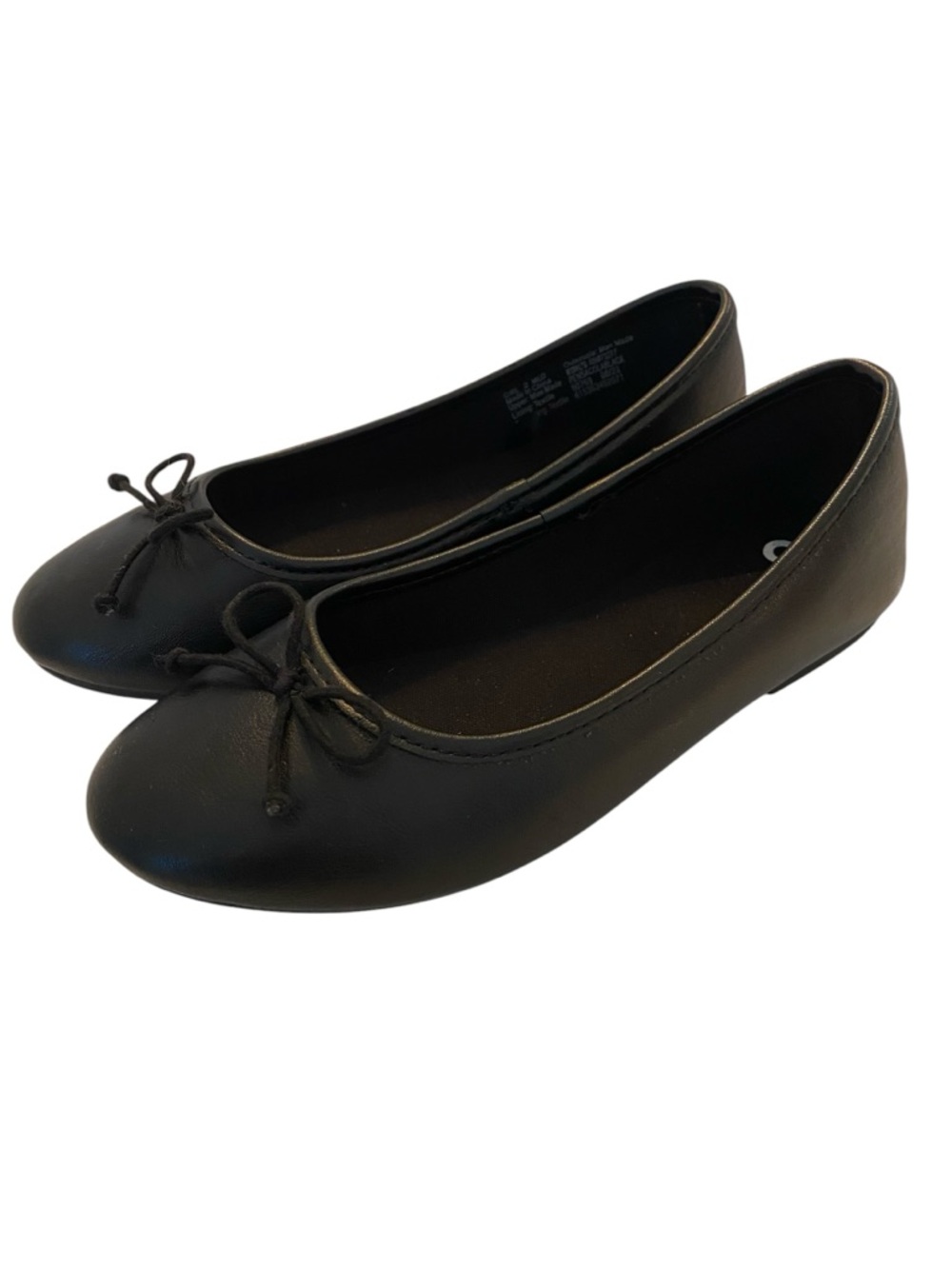 SO Girl's Classic Pensacola Slip On Memory Foam Ballet Flats with Bow  Size: 2